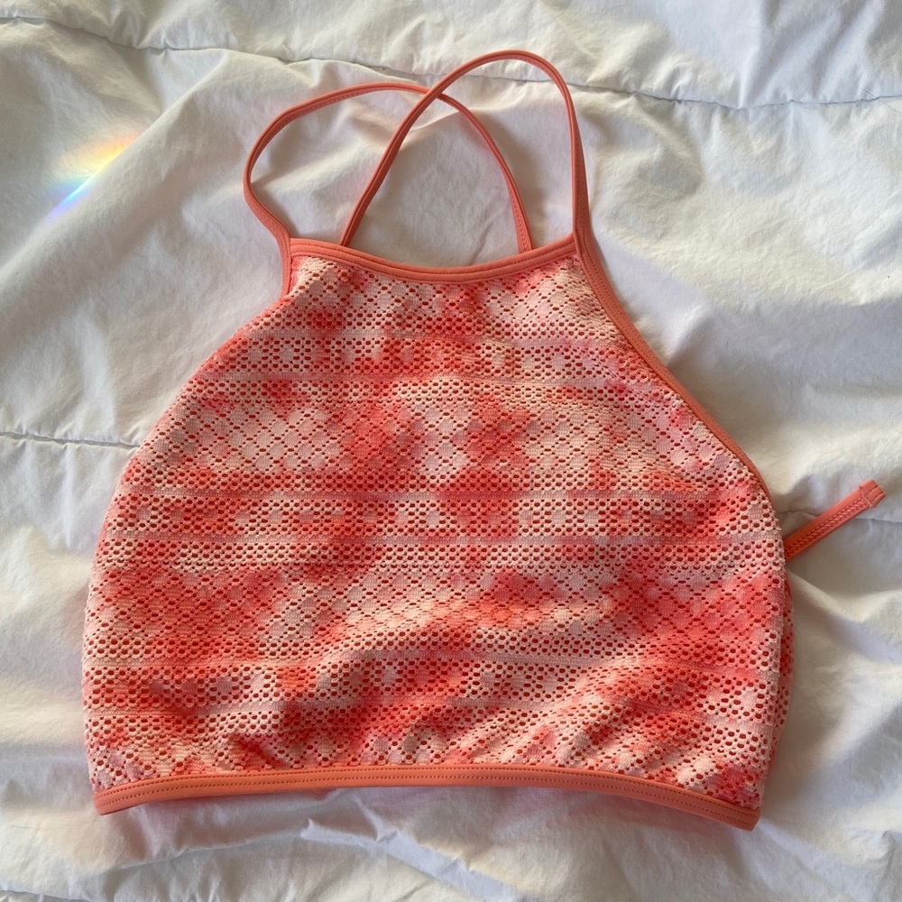 Aerie halter bathing suit top